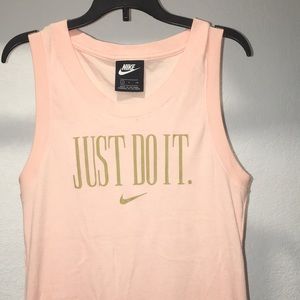 Light Pink Nike Tank Top